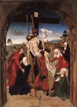 Dirk Bouts Painting - Passion Altarpiece Central Netherlandish Dirk Bouts